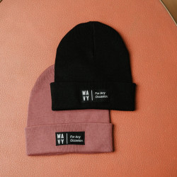 Wavy High Top Beanie